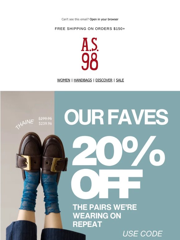 Our Spring Sale Favorites: 20% Off!