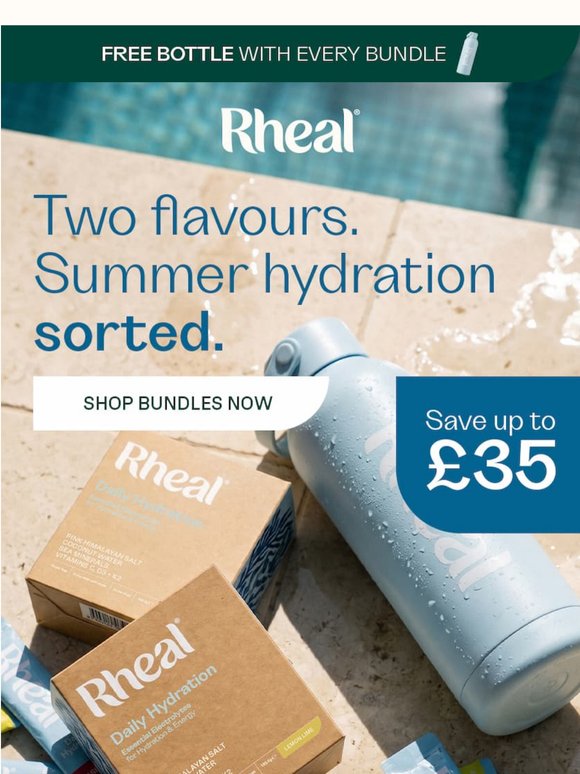 UK heatwave? Keep hydrated.