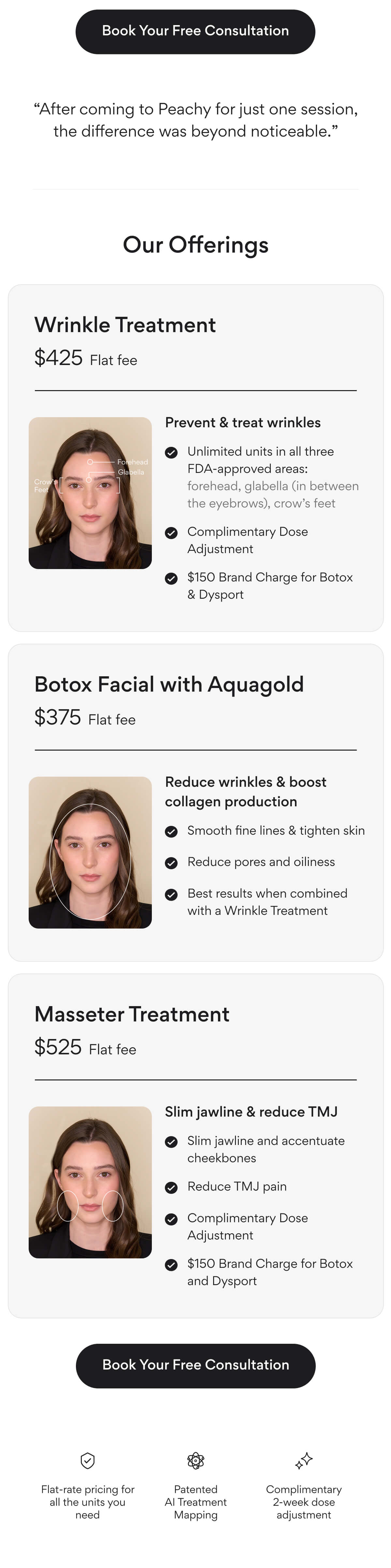 Wrinkle care - made just for you. 