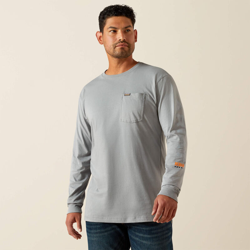 Rebar Cotton Strong Standard Logo Pocket T-Shirt