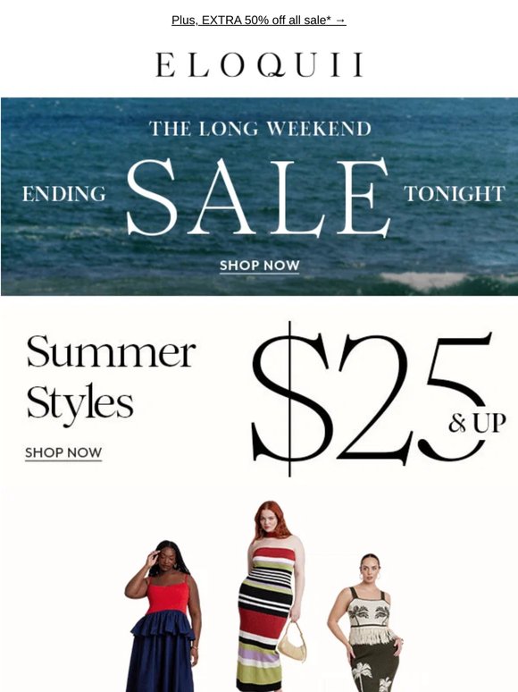 Summer faves starting at $25 💘