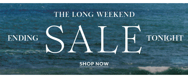 The Long Weekend Sale