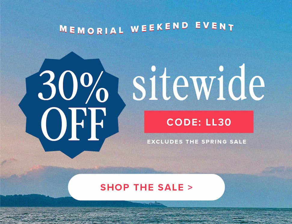 30% OFF sitewide with code LL30
