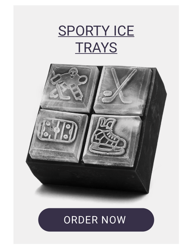 Sporty Ice Trays