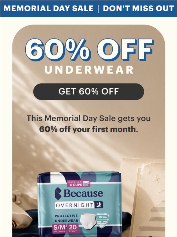 Act Fast: Memorial Day Sale Ends Soon!