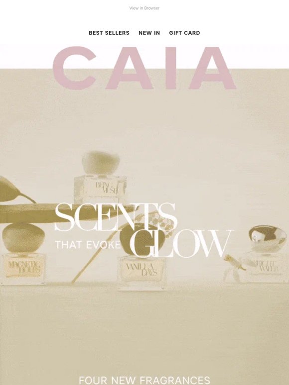 Launching soon: Scents that evoke glow