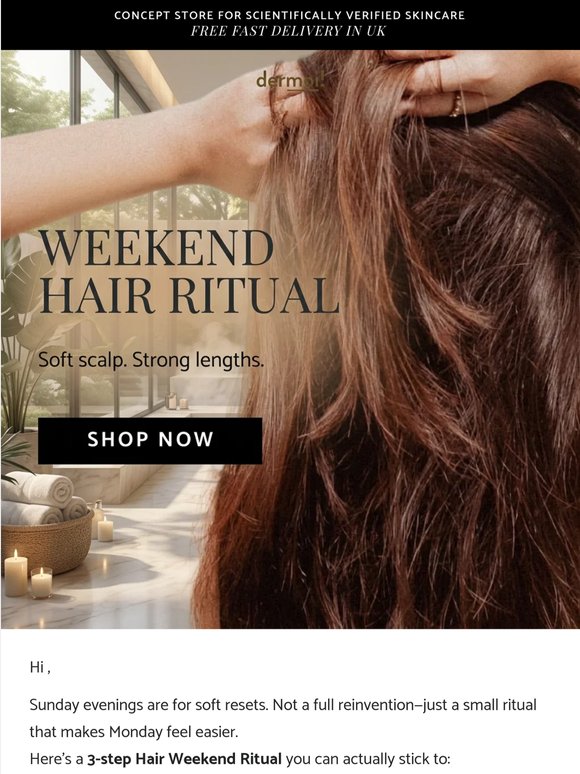Your Perfect Hair Weekend Ritual