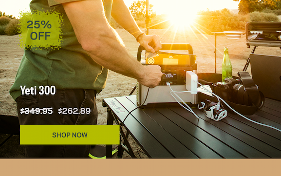 25% OFF Yeti 300