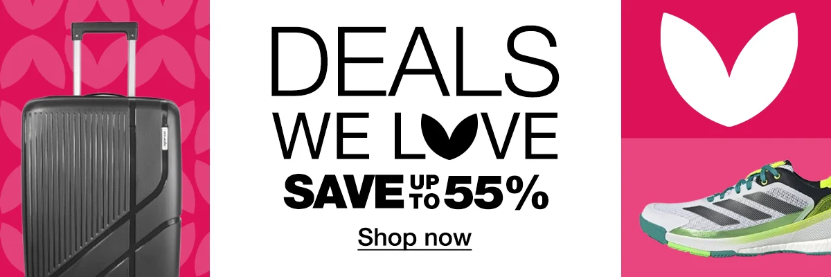 Deals we love | Up to 55%