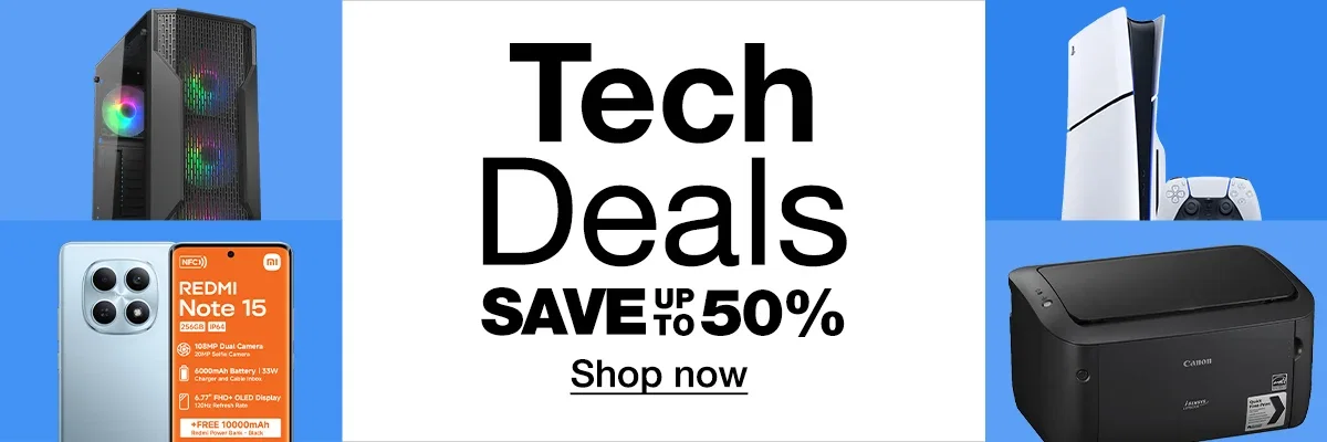Tech deals save up to 50%
