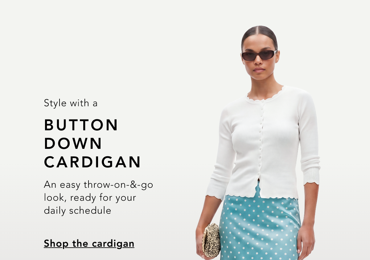 Longsleeves Rib Knit Button Down Cardigan