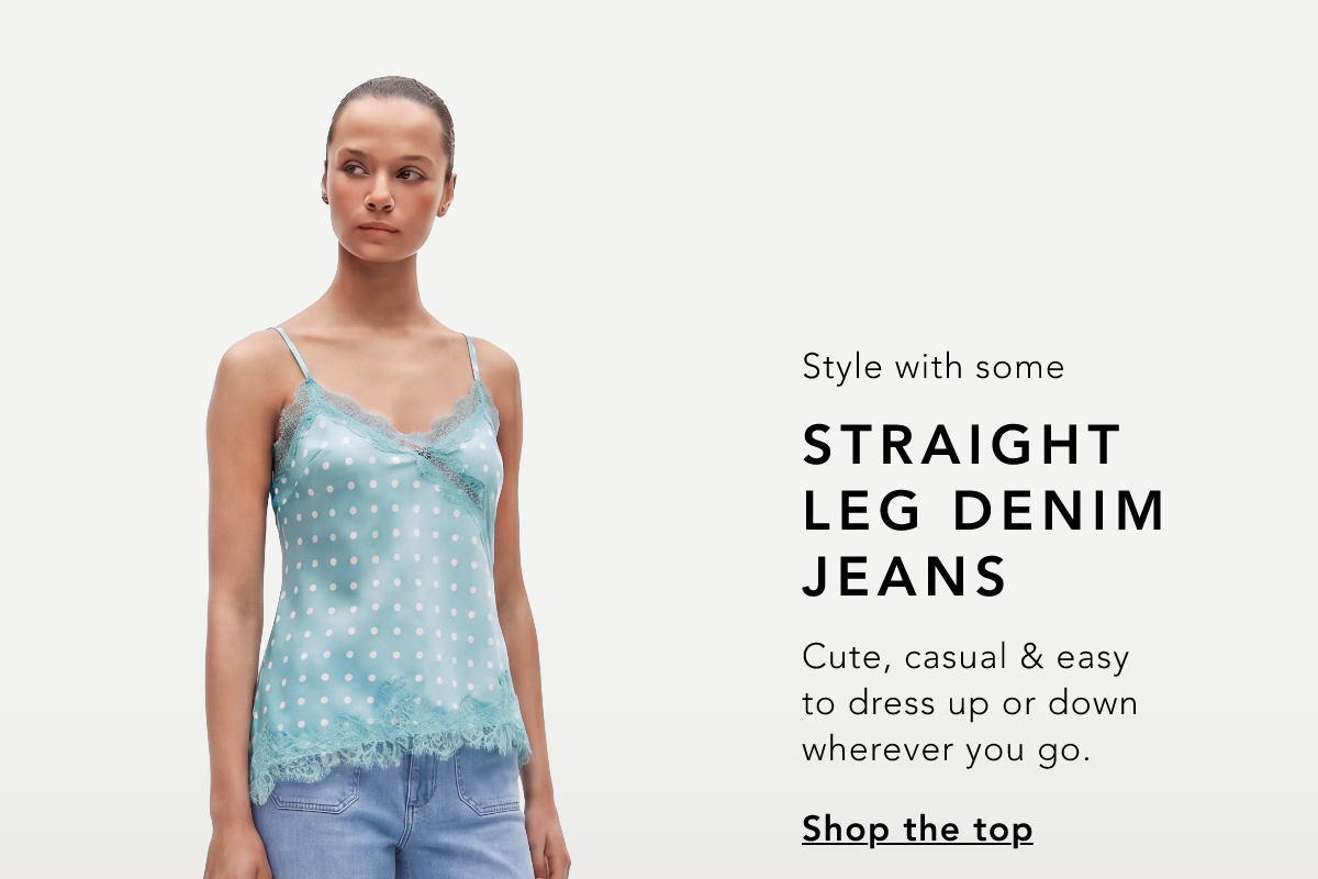 Polka Dot Asymetrical Satin Lace Top