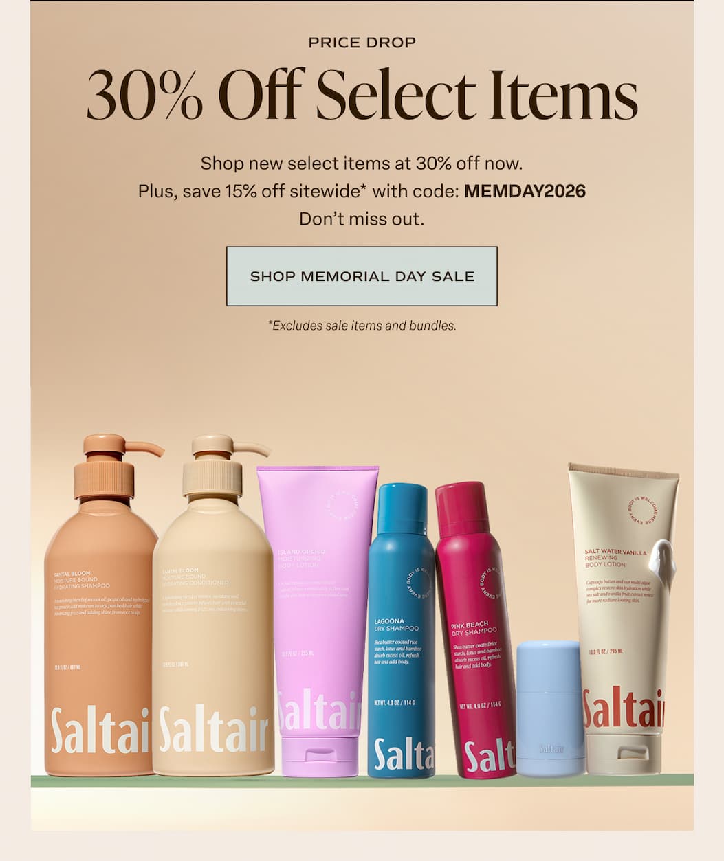 Memorial Day Sale 2026