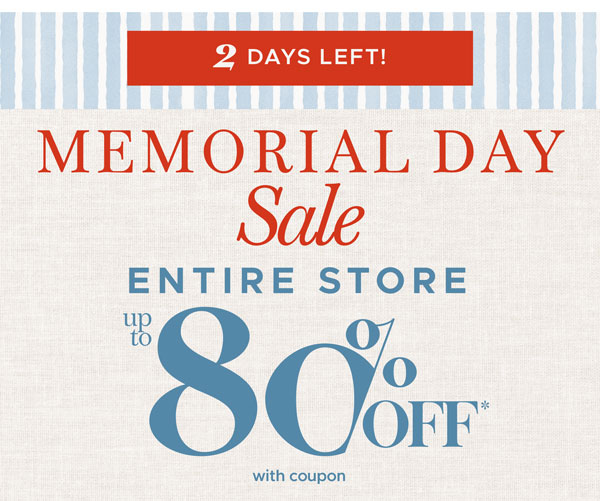 Memorial Day Sale