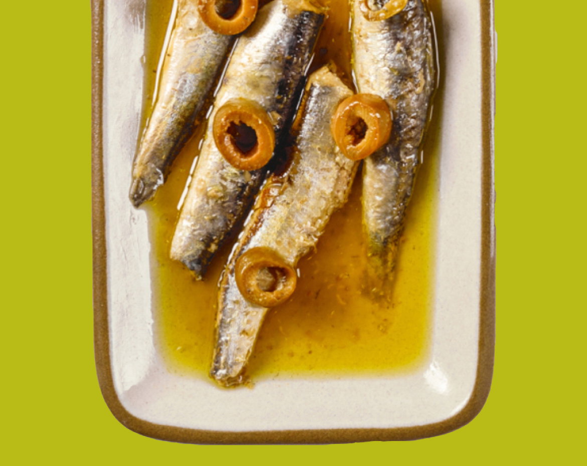 Lemon Olive Anchovies