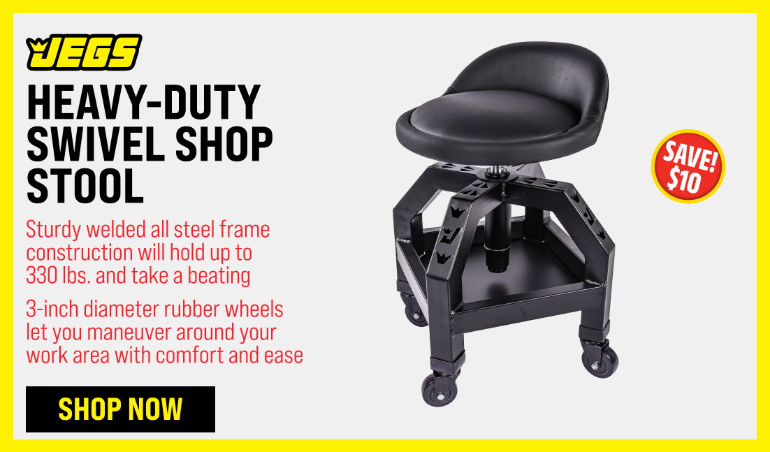 Heavy-Duty Swivel Shop Stool