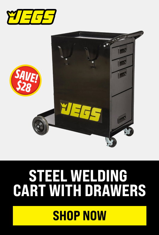 Steel Welding Cart with Drawers