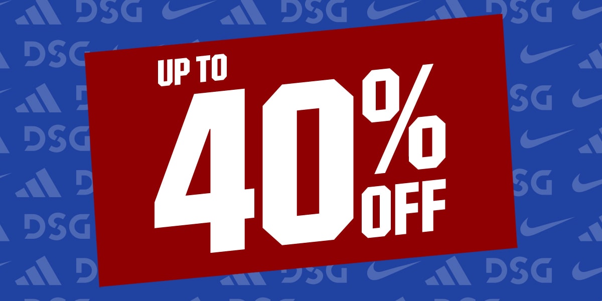 Up to 40% Off