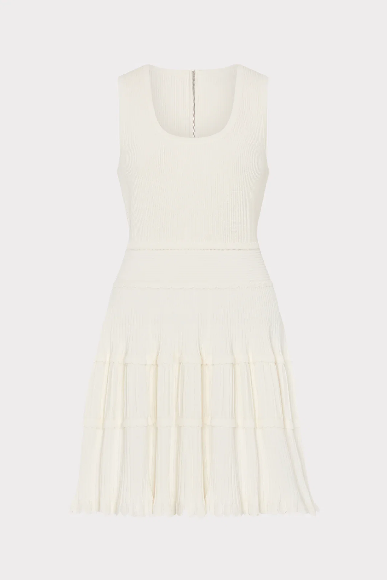 Image of Suri Scallop Mini Dress