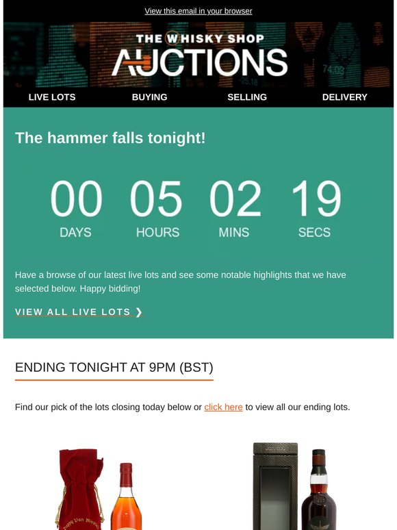 The hammer falls tonight!