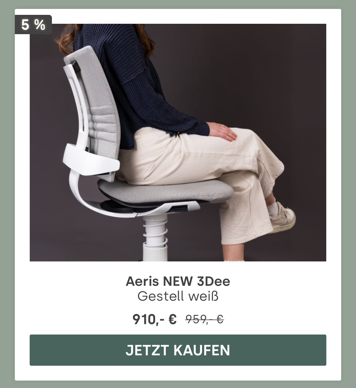 Aeris NEW 3Dee Gestell weiß | 910,- € | 959,- € | 5 % | Jetzt kaufen