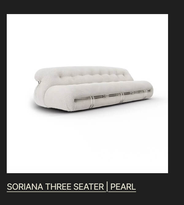 SORIANA THREE SEATER | PEARL