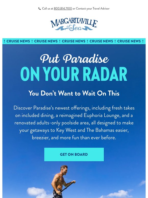 Have You Seen What’s New Aboard Paradise 👀