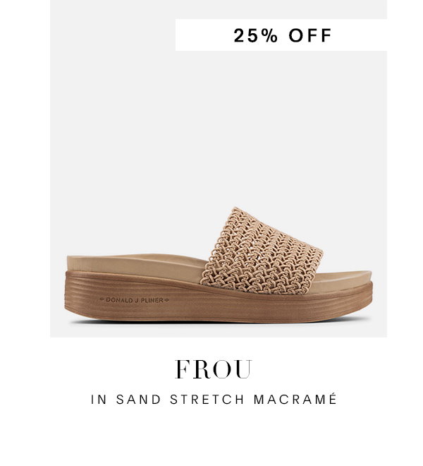 FROU IN SAND STRETCH MACRAME