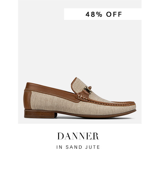 DANNER IN SAND JUTE