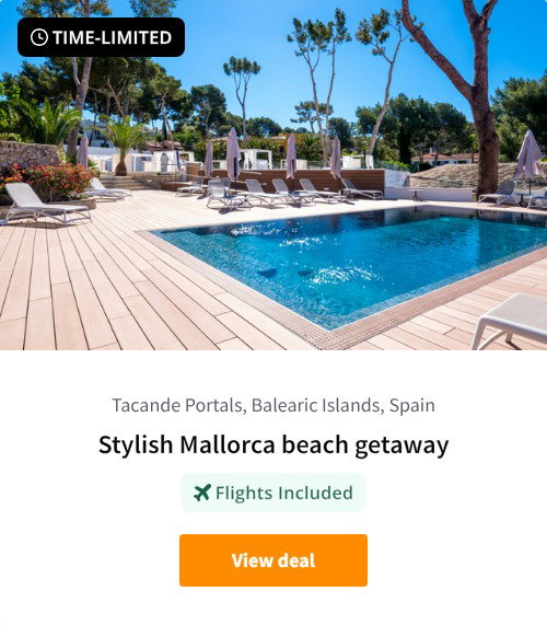 Stylish Mallorca beach getaway