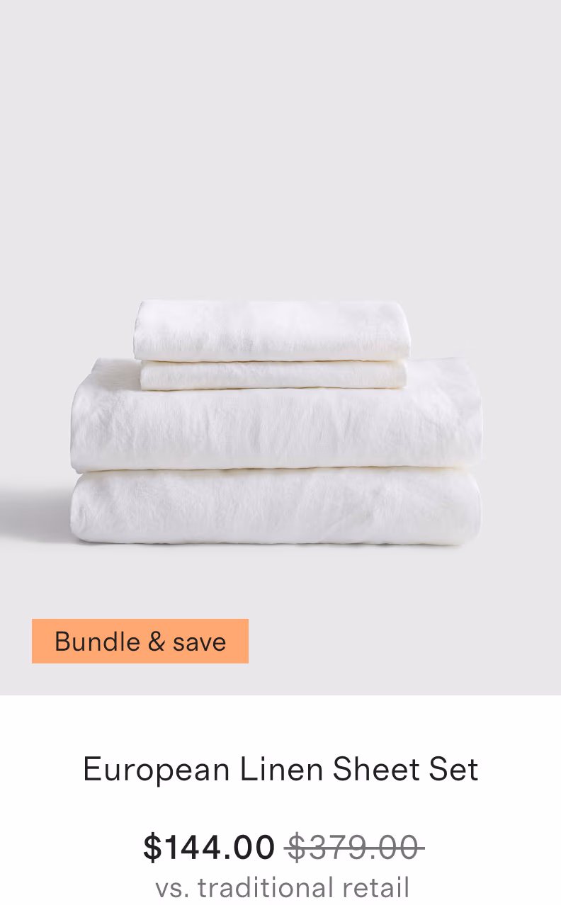 European Linen Sheet Set