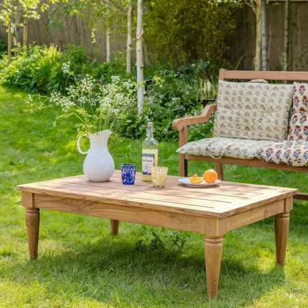 Logan Outdoor Wooden Coffee Table