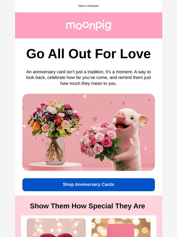 Don't miss the perfect anniversary card!