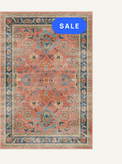 Calabria Coral Multicolor Rug