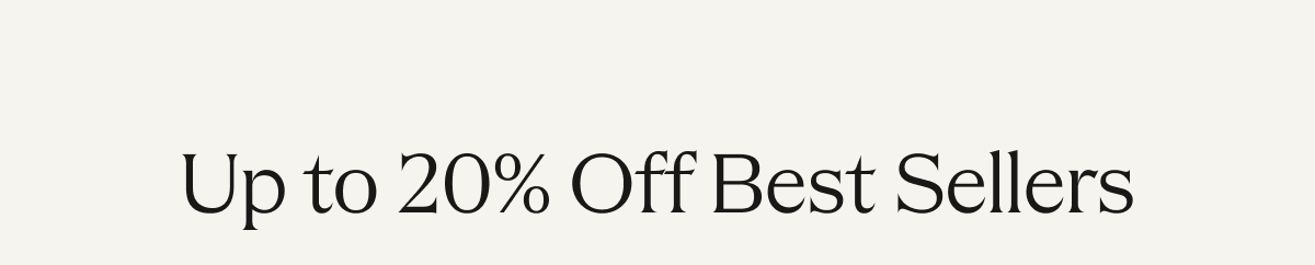 15% OFF Best Sellers 