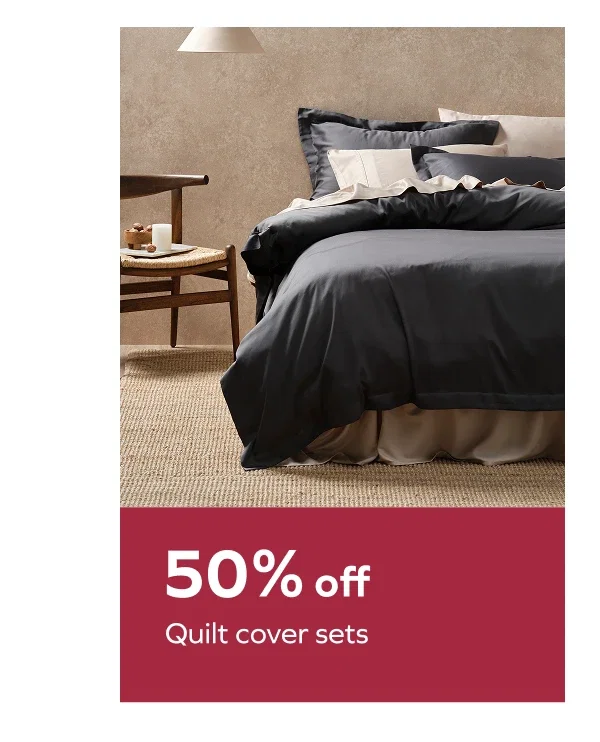50% off Quilt cover sets