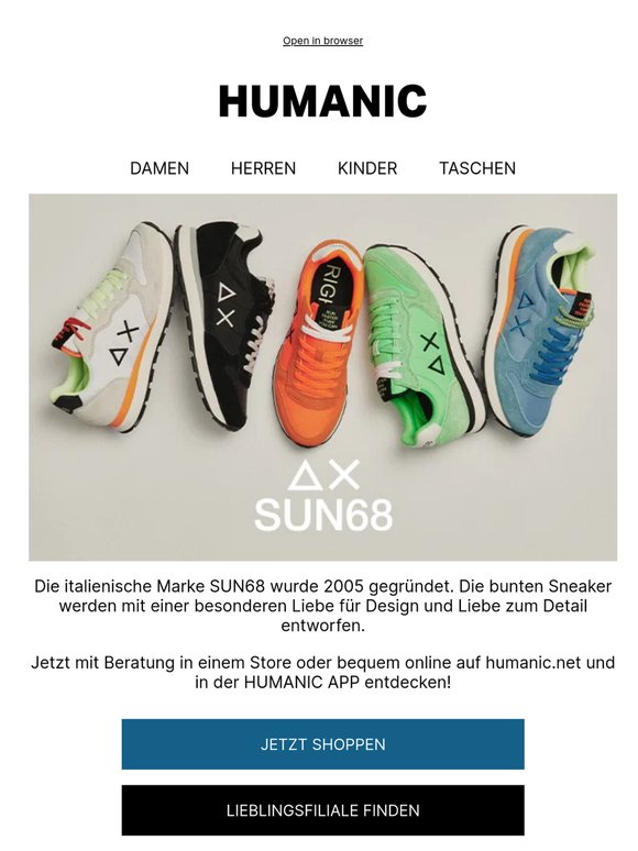 SUN68 👟 Sneaker