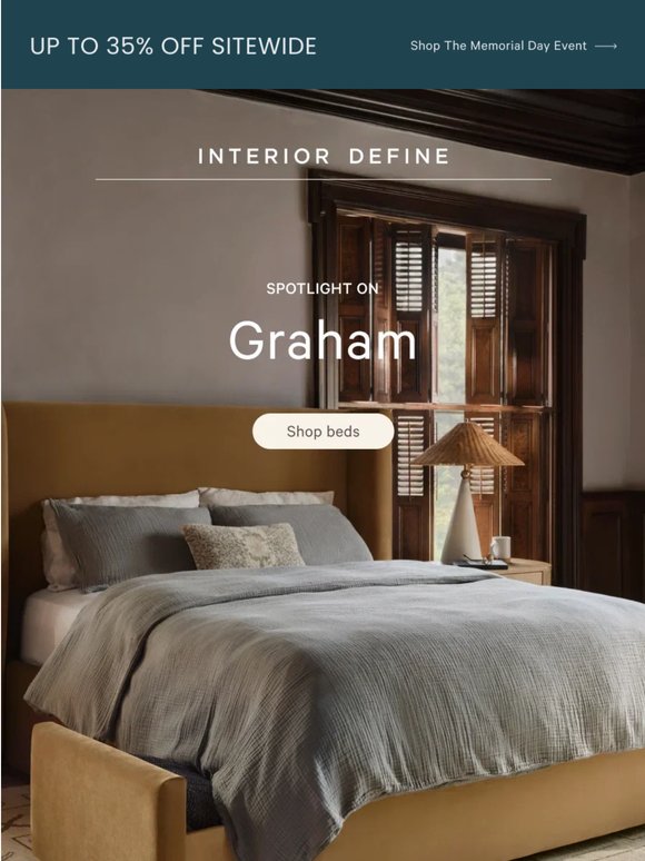 Don't sleep on the savings. Do sleep on the bed