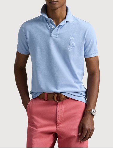 Big Pony Mesh Polo Shirt