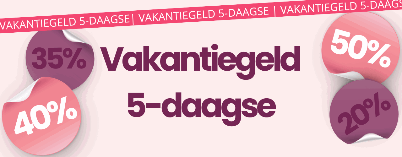 Vakantiegeld 5-daagse