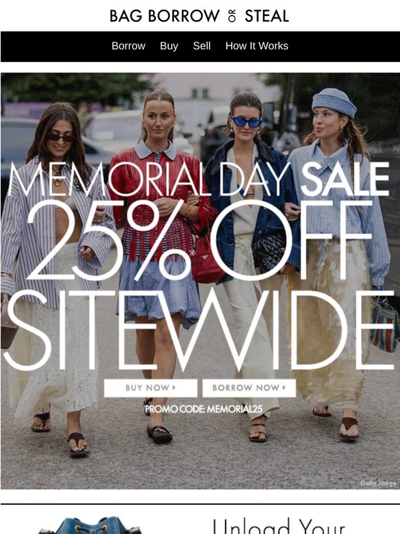25% OFF Sitewide | Memorial Day Sale  + Free Shipping