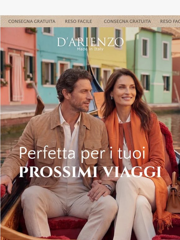 Perfetta per i tuoi prossimi viaggi