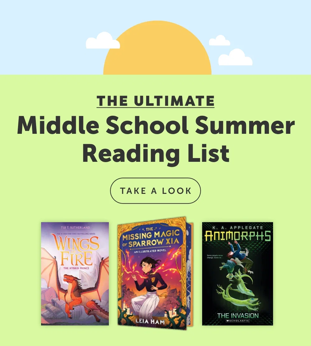 The Ultimate Summer Reading List for Middle Schoolers 