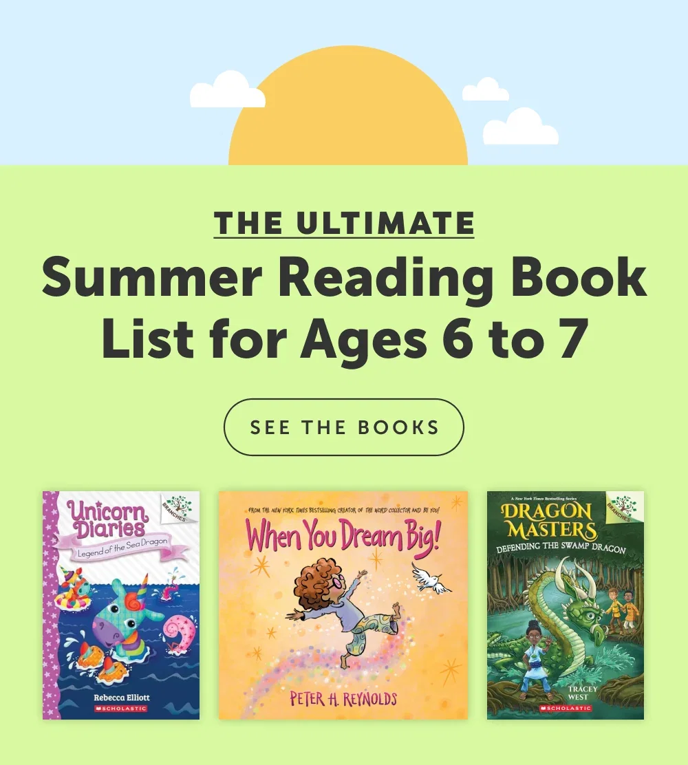 The Ultimate Summer Reading List for Ages 6-7