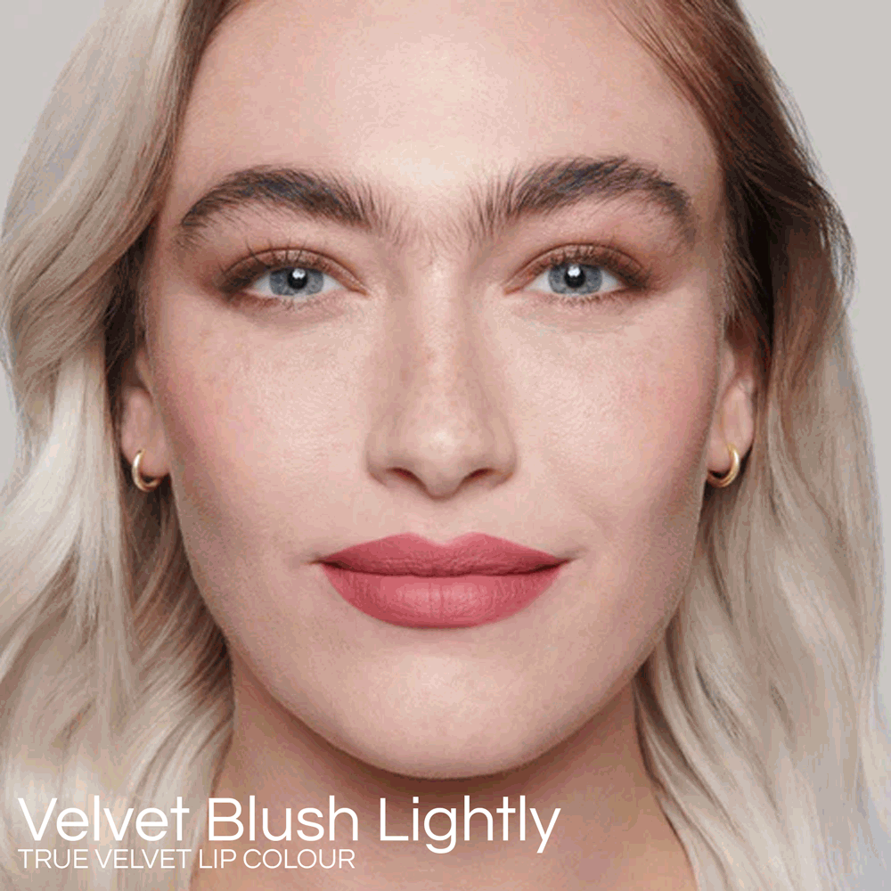 True Velvet Lip colours - Blush Lightly