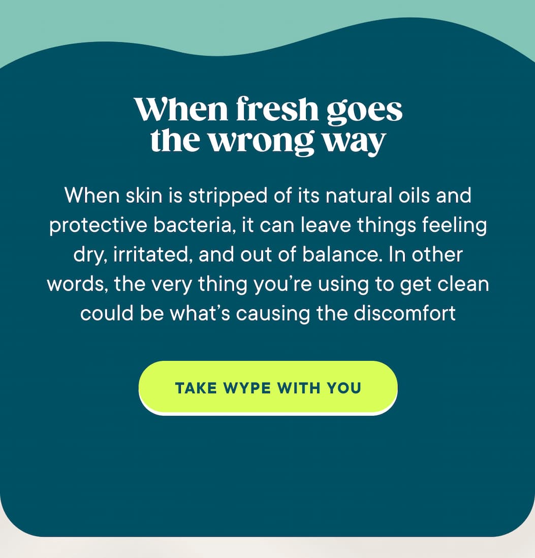 When fresh goes the wrong way