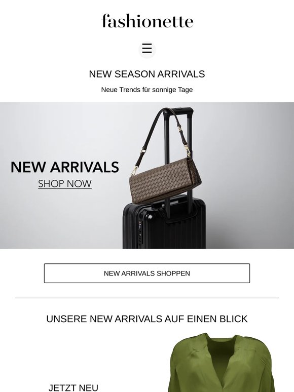 Neue Styles für sonnige Tage