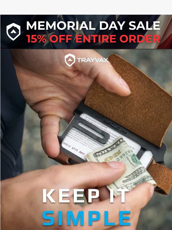 Last Chance Memorial Day Sale