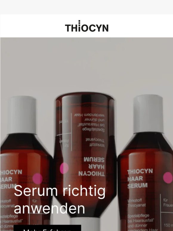 So wenden Sie Ihr Serum richtig an, weniger ist oft mehr
