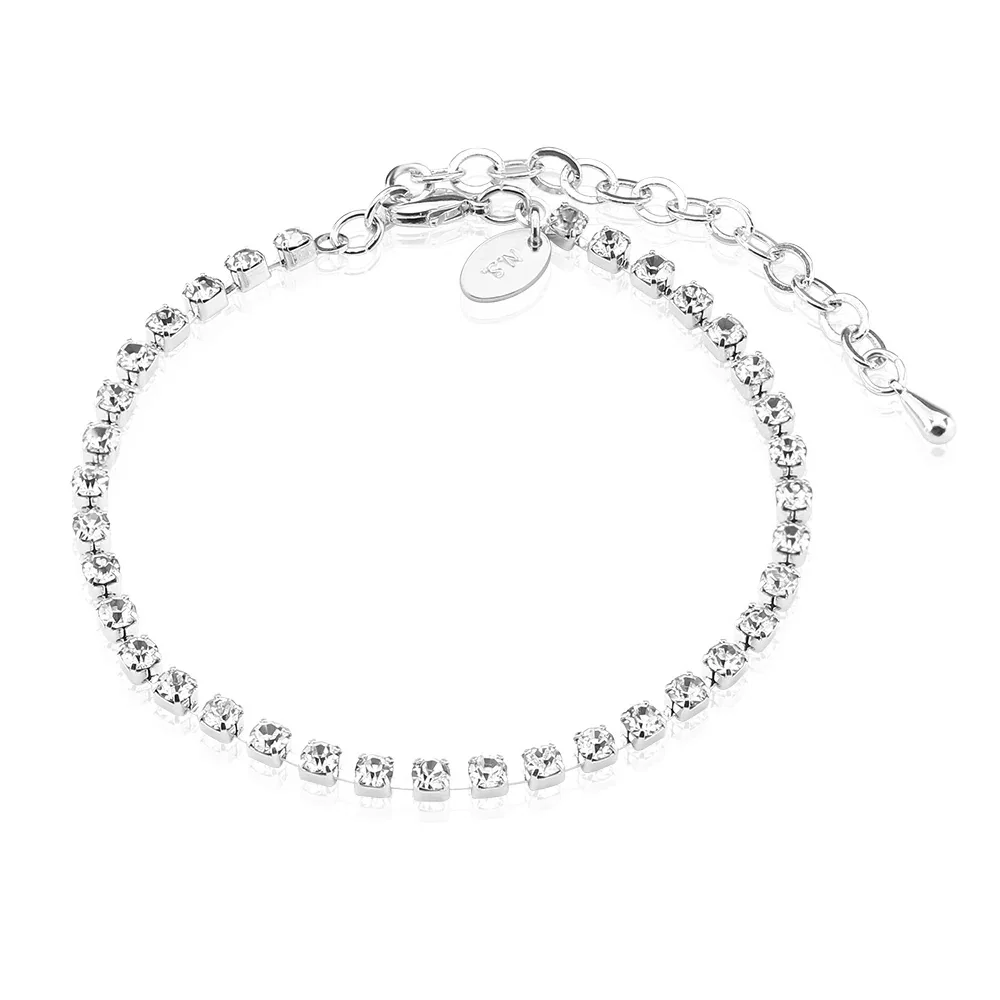 Image of Bracelet Multi Clear Stones